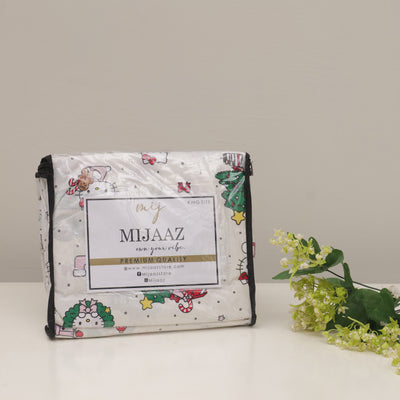 King size bedsheet with 2 pillow cases.