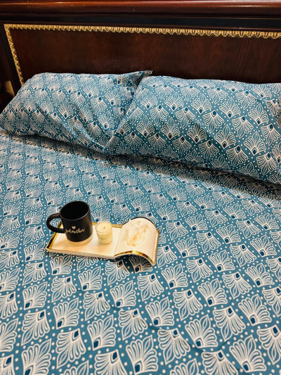 KING SIZE COTTON BEDSHEET SIZE 260X280CM